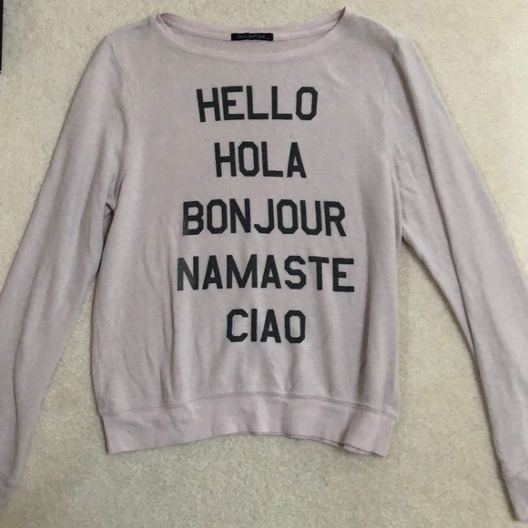 Wildfox Sweaters - Final - Wildfox Baggy Beach Jumper